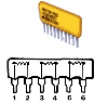 Array de resistencias SIL individuales